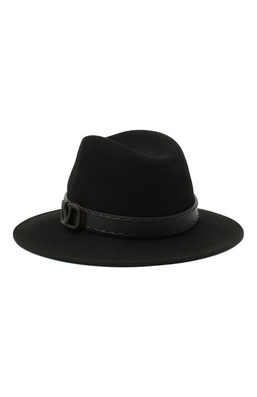 женская шляпа valentino, черная