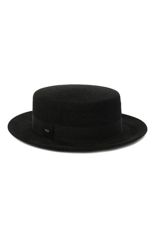 женская шляпа saint laurent, черная