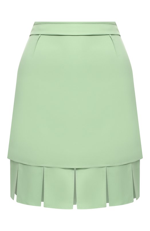женская юбка bottega veneta, зеленая