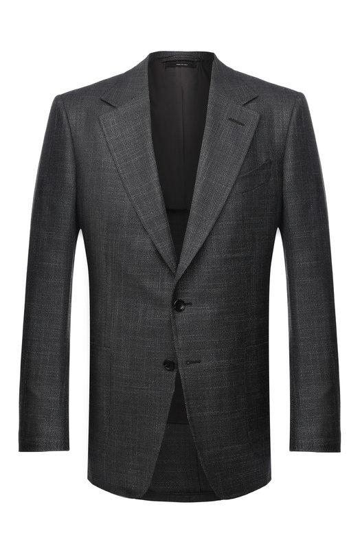 мужской шелковые пиджак tom ford, серый