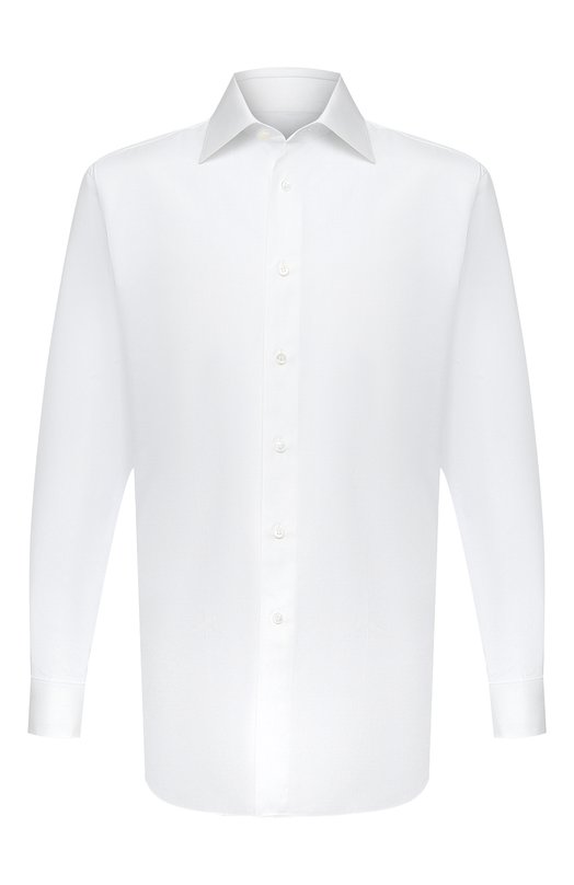 мужская рубашка brioni, белая