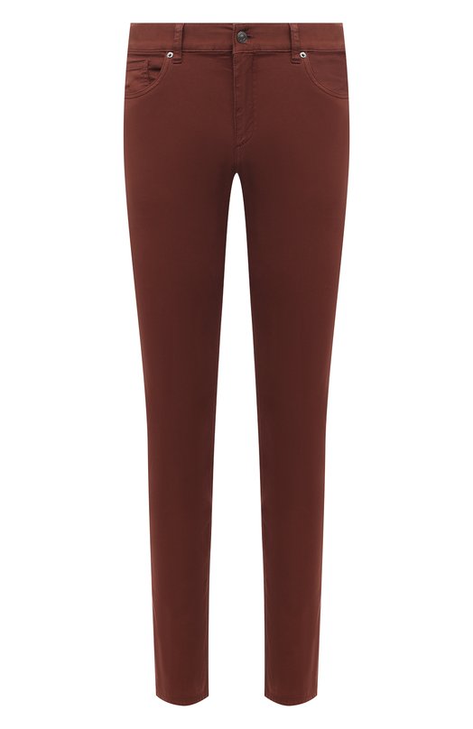 мужские брюки ermenegildo zegna, коричневые