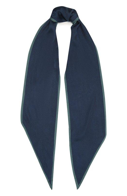 мужской шарф giorgio armani, синий