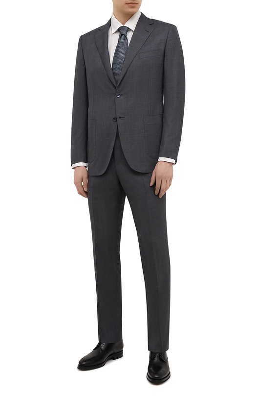мужской костюм zilli, серый