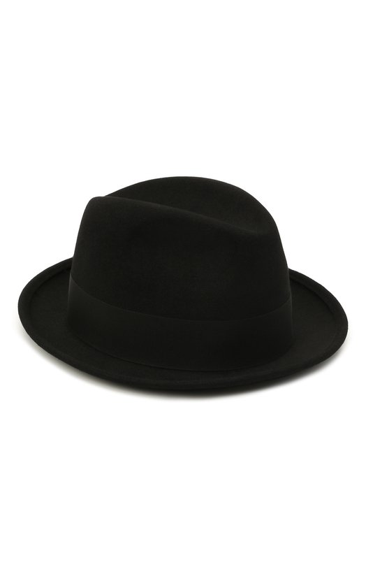 женская шляпа saint laurent, черная