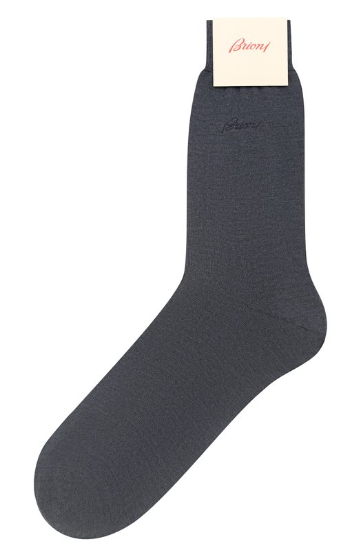 мужские носки brioni, серые