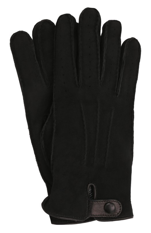 мужские перчатки giorgio armani, черные