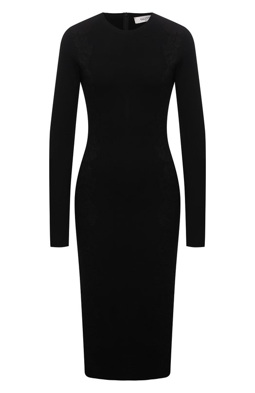 женское платье valentino, черное