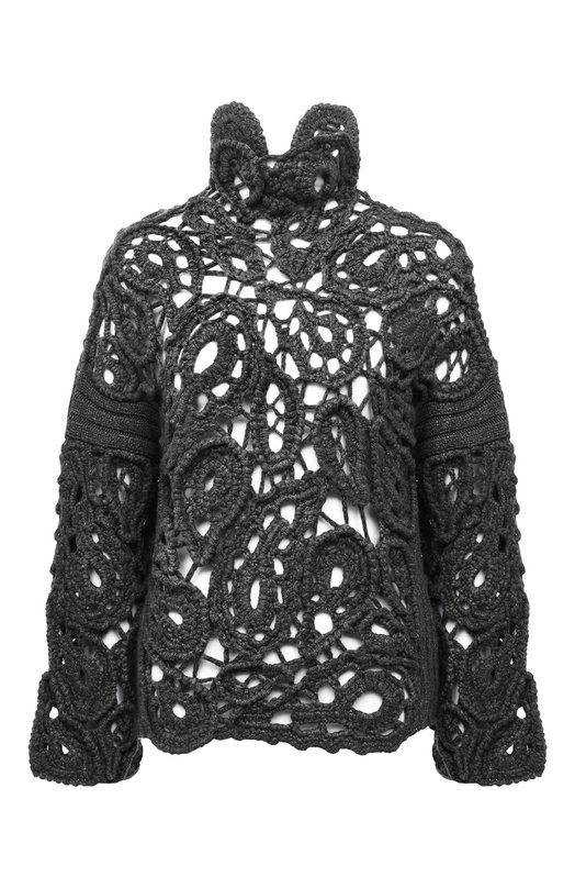 женский свитер удлиненные brunello cucinelli, серый