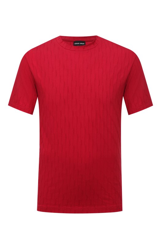 мужская футболка giorgio armani, красная