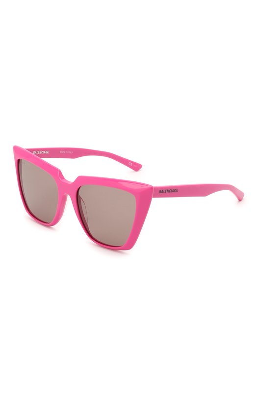 женские солнцезащитные очки balenciaga, розовые