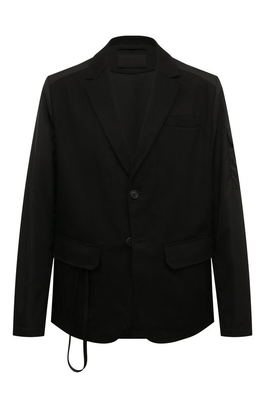 мужской пиджак prada, черный