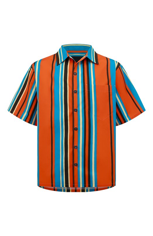 мужская рубашка prada, разноцветная