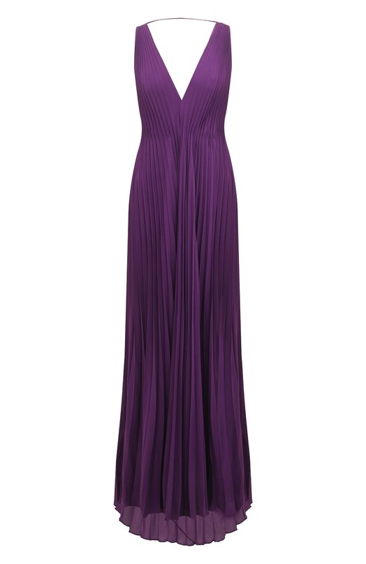 женское шелковые платье valentino, фиолетовое