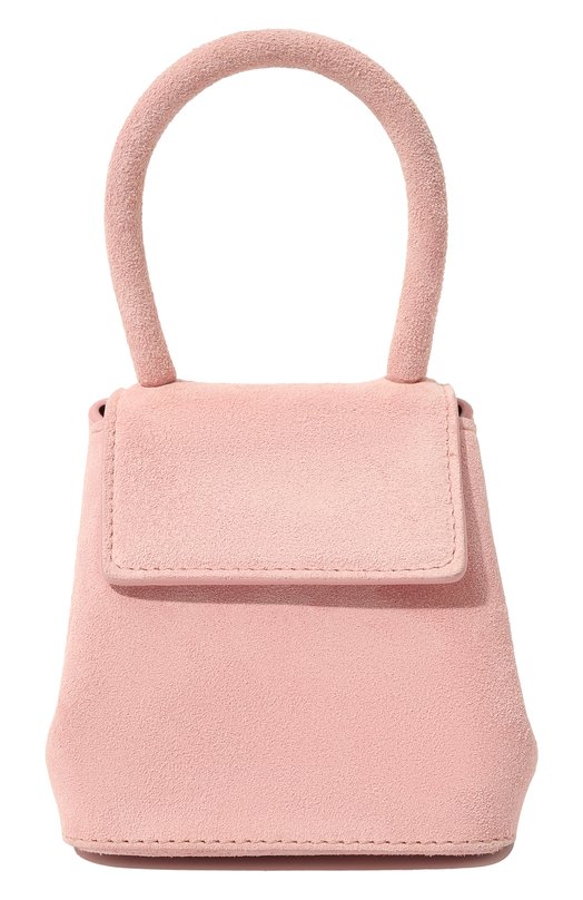 женская мини-сумка rubeus milano, розовая