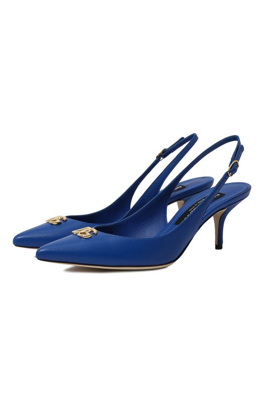 женские туфли dolce & gabbana, синие