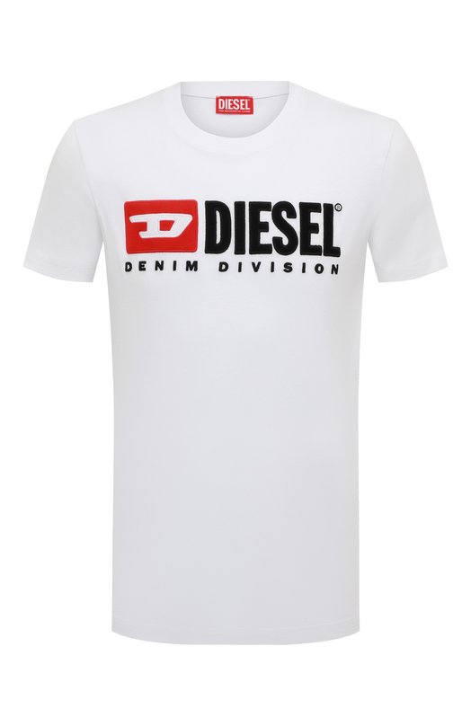 мужская футболка diesel, белая