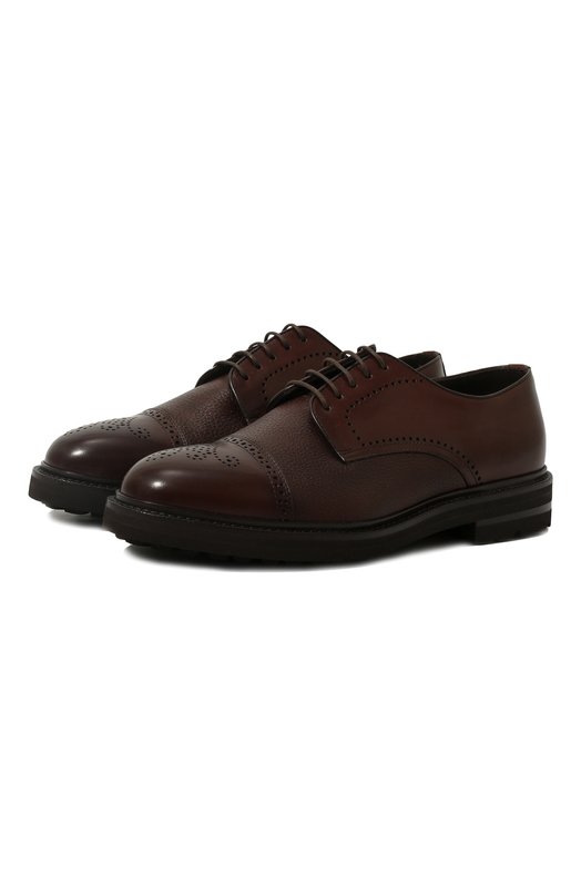 мужские туфли-дерби h’d’s’n baracco, коричневые