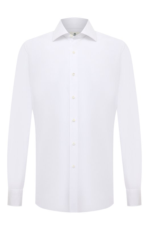 мужская рубашка luigi borrelli, белая