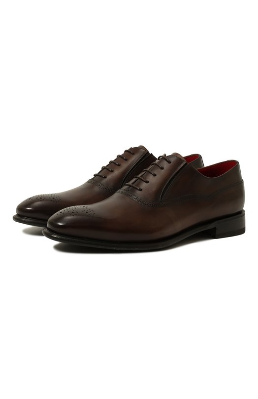 мужские туфли-оксфорды barrett, коричневые