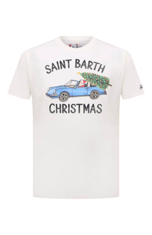 мужская футболка mc2 saint barth, белая