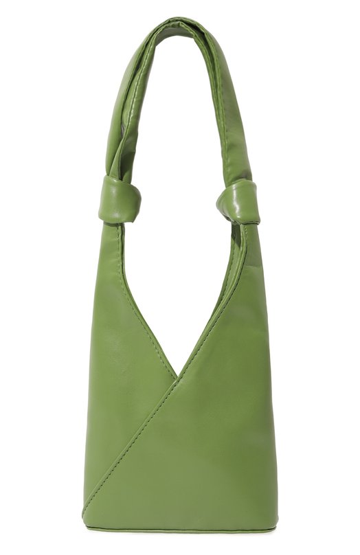 женская мини-сумка mm6, зеленая