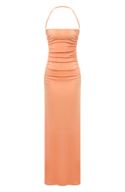 женское платье diesel, оранжевое