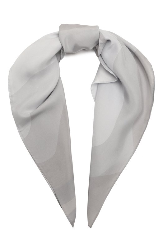 женский шелковые платок kiton, серый