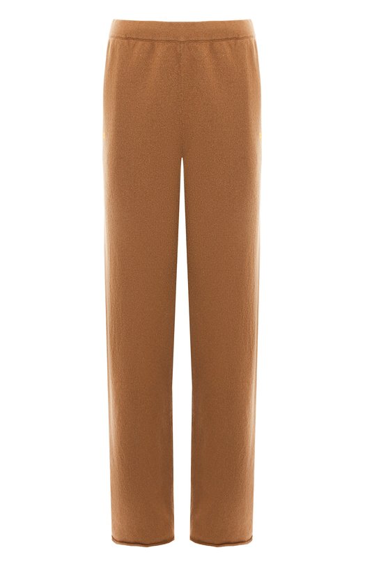 женские кашемировые брюки pangaia, коричневые