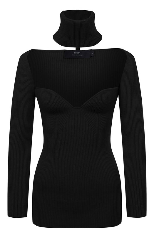 женский пуловер arch4, черный
