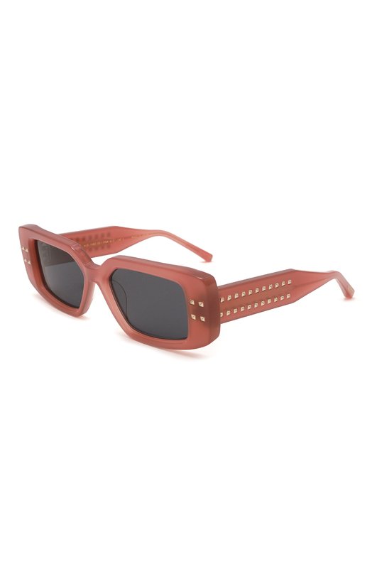 женские солнцезащитные очки valentino, розовые