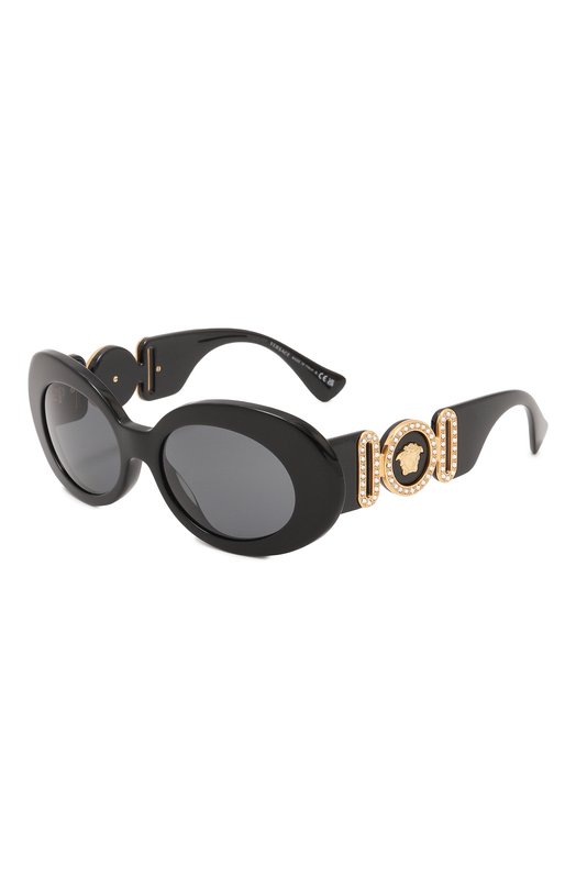 женские солнцезащитные очки versace, черные