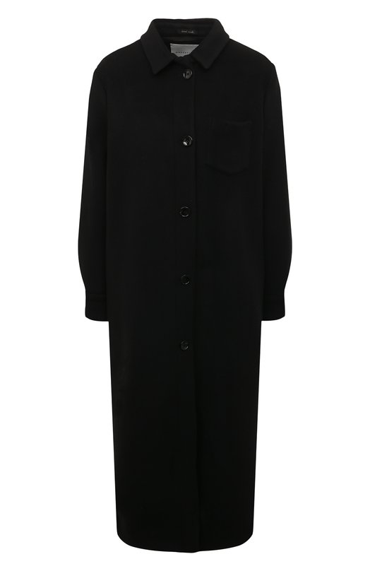 женское шерстяное пальто manzoni24, черное