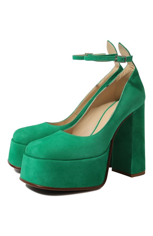 женские туфли mattia capezzani, зеленые