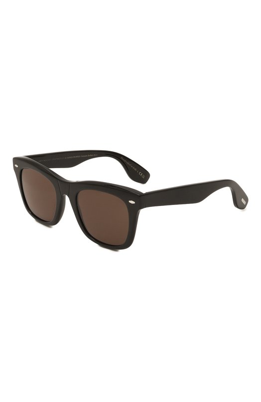 женские квадратные солнцезащитные очки brunello cucinelli, коричневые