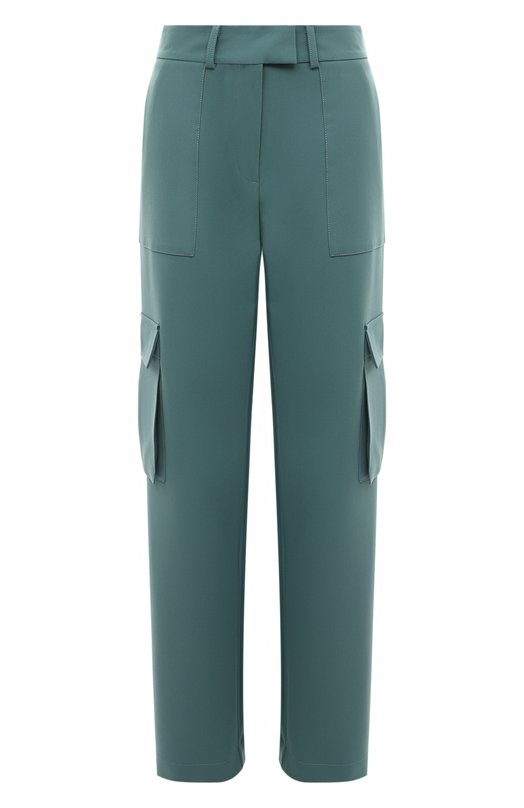 женские брюки карго seven lab, зеленые