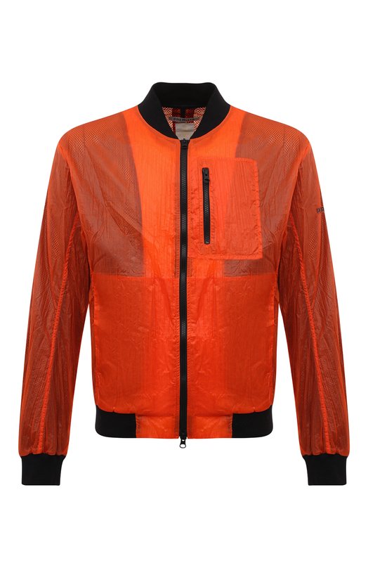 мужская куртка бомбер premiata, оранжевая