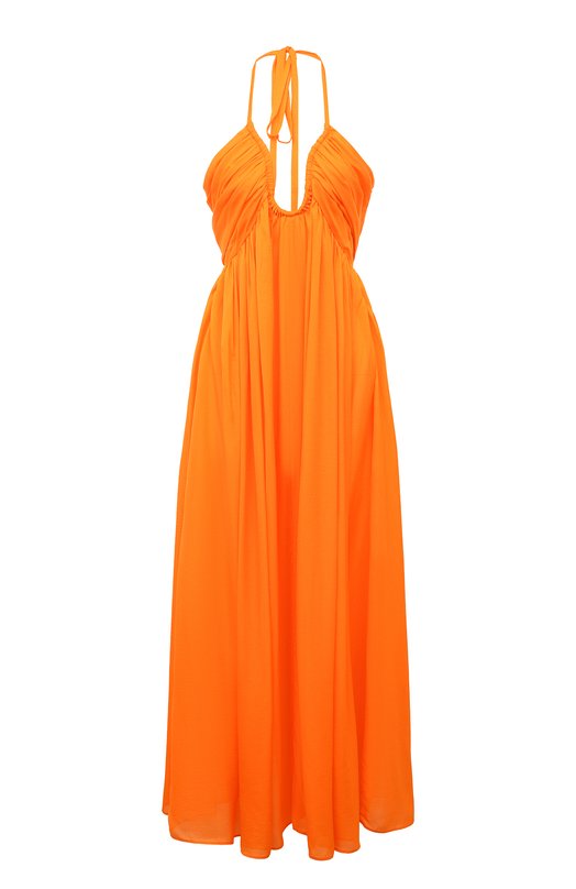 женское платье cult gaia, оранжевое