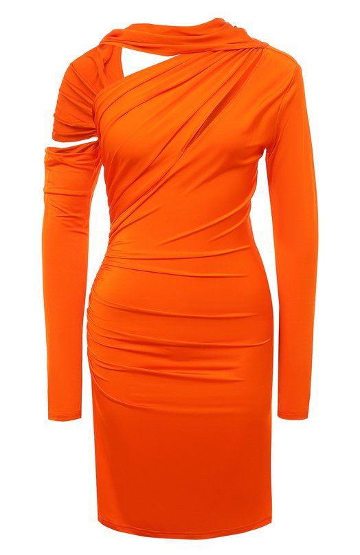 женское платье cult gaia, оранжевое