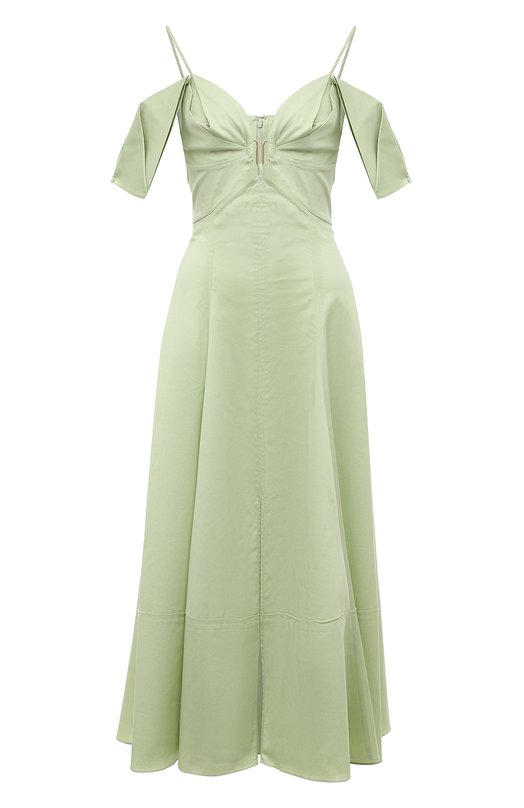 женское платье cult gaia, зеленое