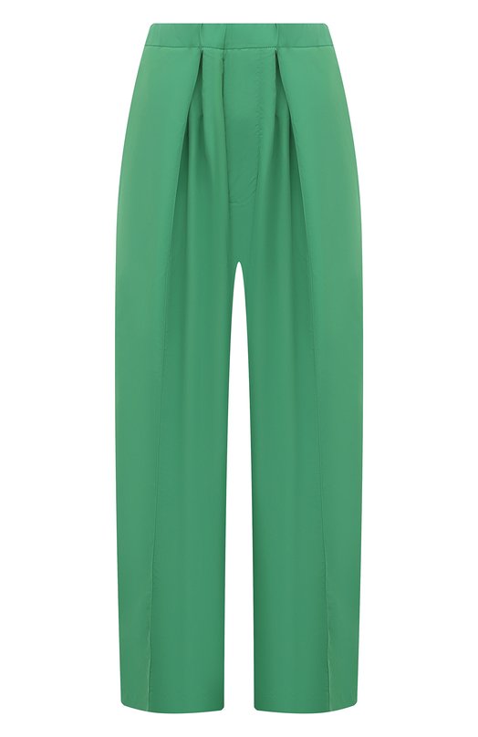 женские брюки plan c, зеленые