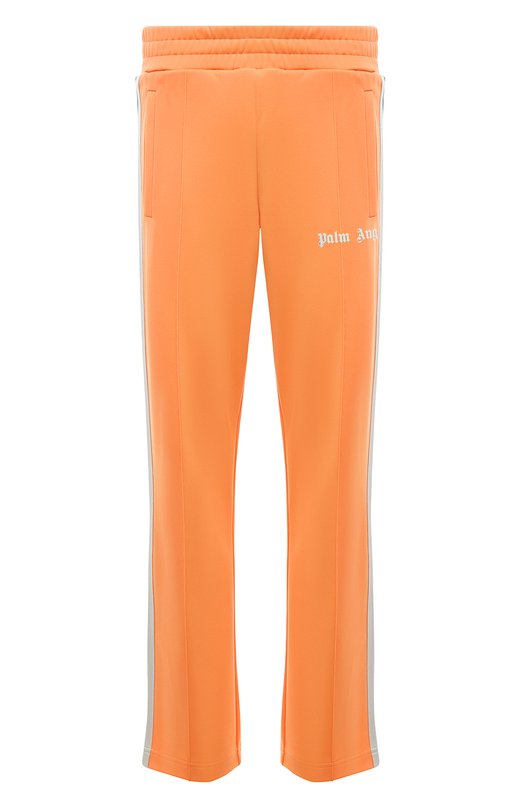 мужские брюки palm angels, оранжевые