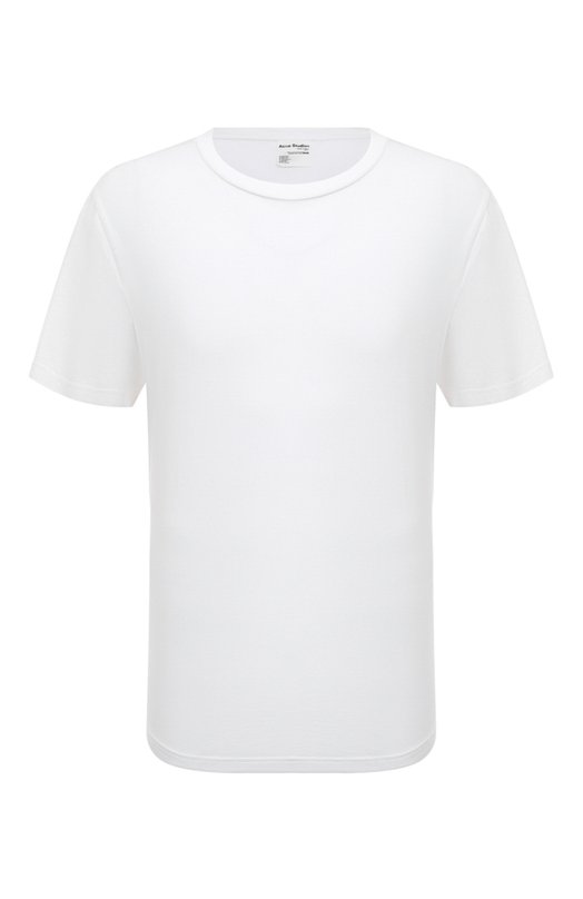мужская футболка удлиненные acne studios, белая