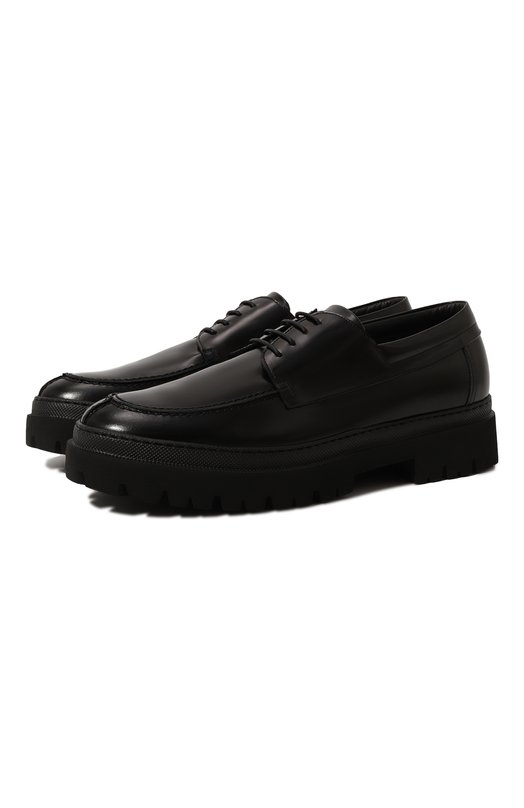 мужские туфли-дерби pantanetti, черные
