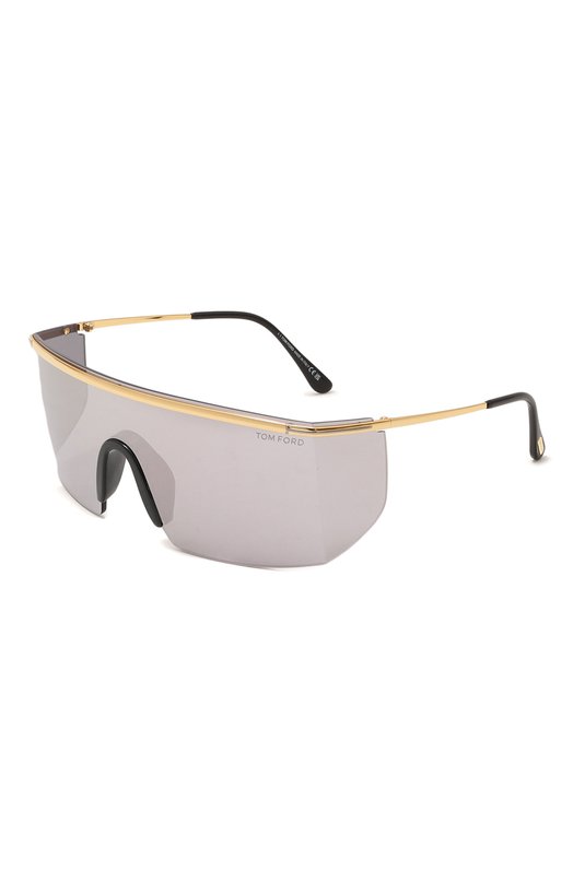 женские солнцезащитные очки tom ford, золотые