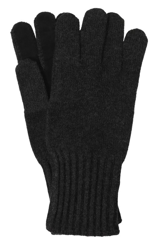 мужские кожаные перчатки colombo, серые