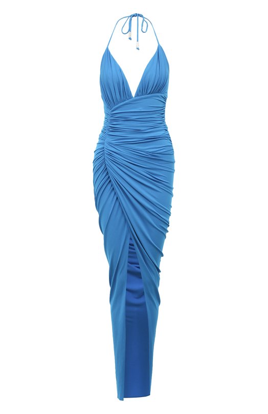 женское платье мини alexandre vauthier, голубое