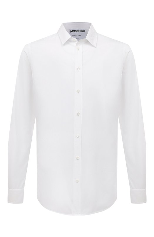 мужская рубашка moschino, белая