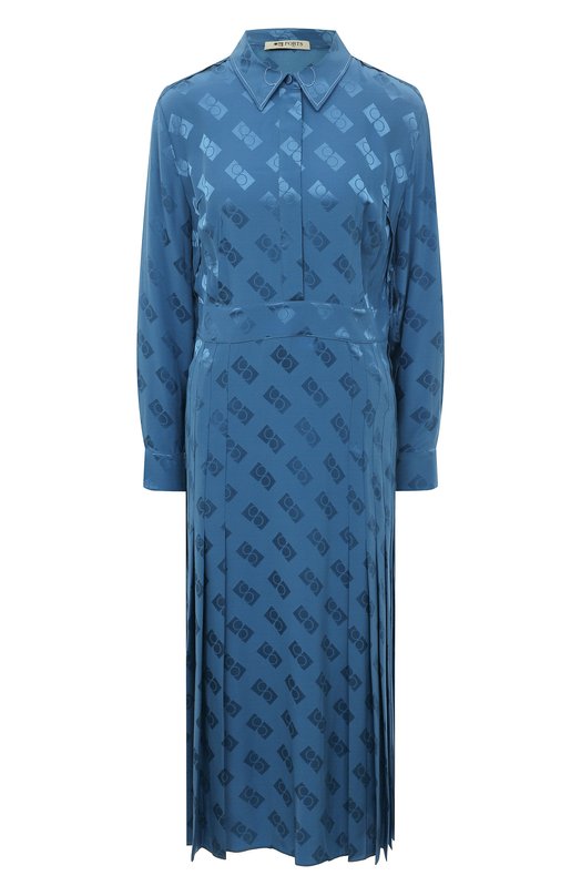 женское шелковые платье ports 1961, синее