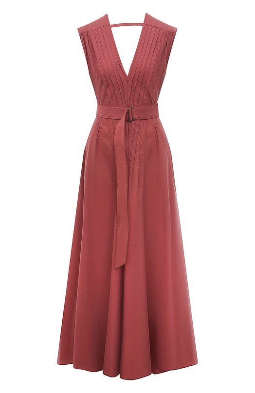 женское платье brunello cucinelli, розовое